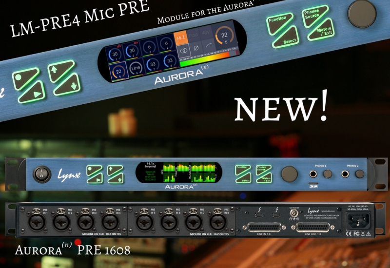 Welcome our new preamp to the Aurora(n) family