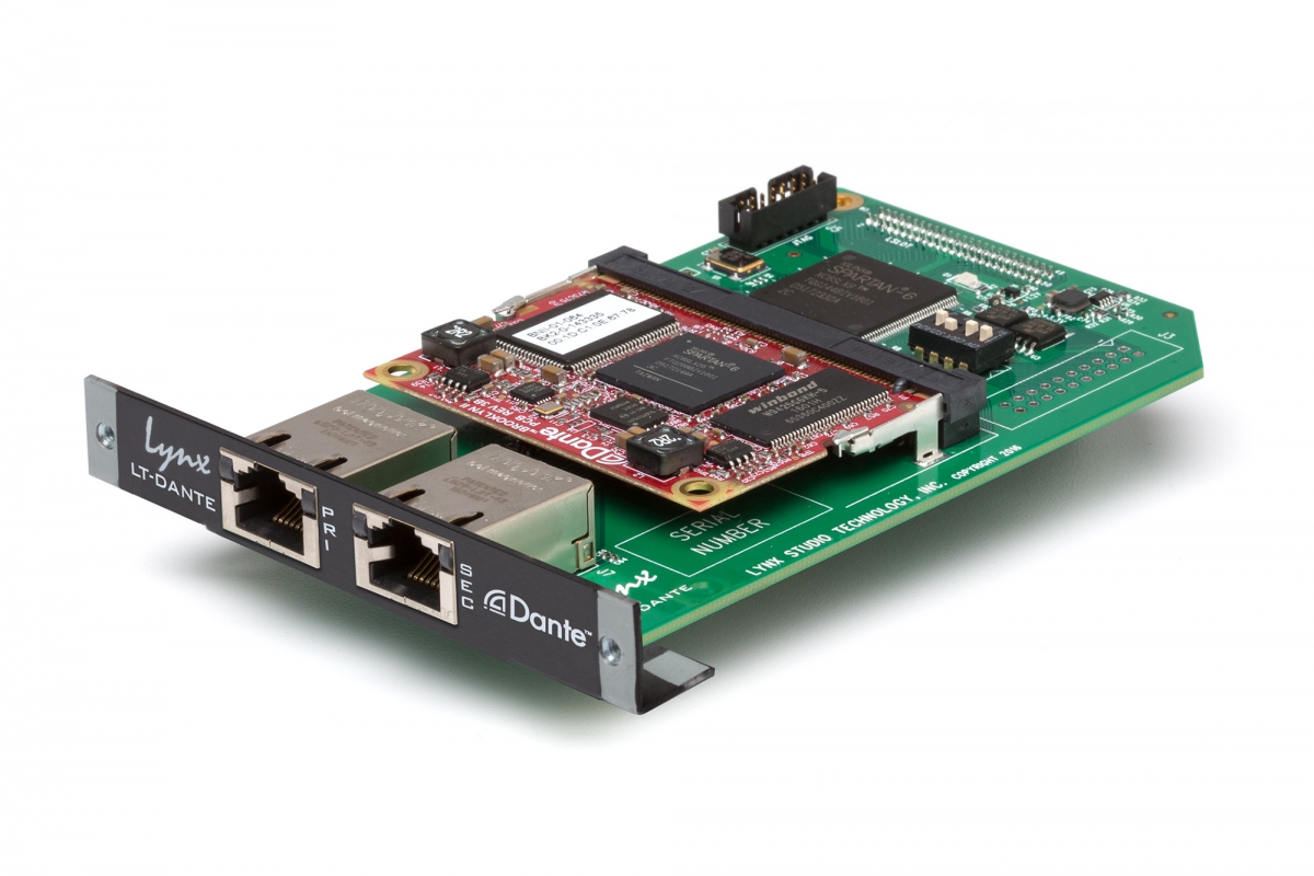 Lynx LT-DANTE - Products - Lynx Studio Technology, Inc.