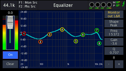 Mesa EQ Screen